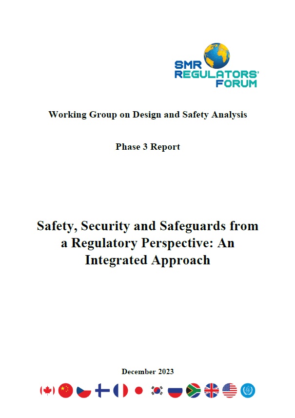 Cover page of the SMR RF Phase 3 Report on Safety, Security and Safeguards: An Integrated Approach