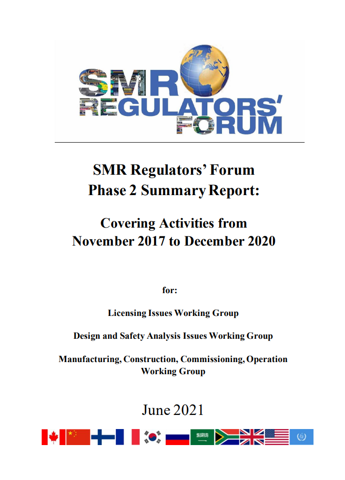 Cover page of the SMR RF Phase 2 Summary Report