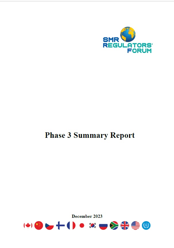 Cover page of the SMR RF Phase 3 Summary Report