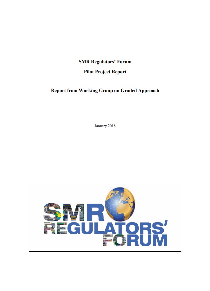 Cover page of the SMR RF Pilot Phase Appendix II: Report from the Working Group on Graded Approach