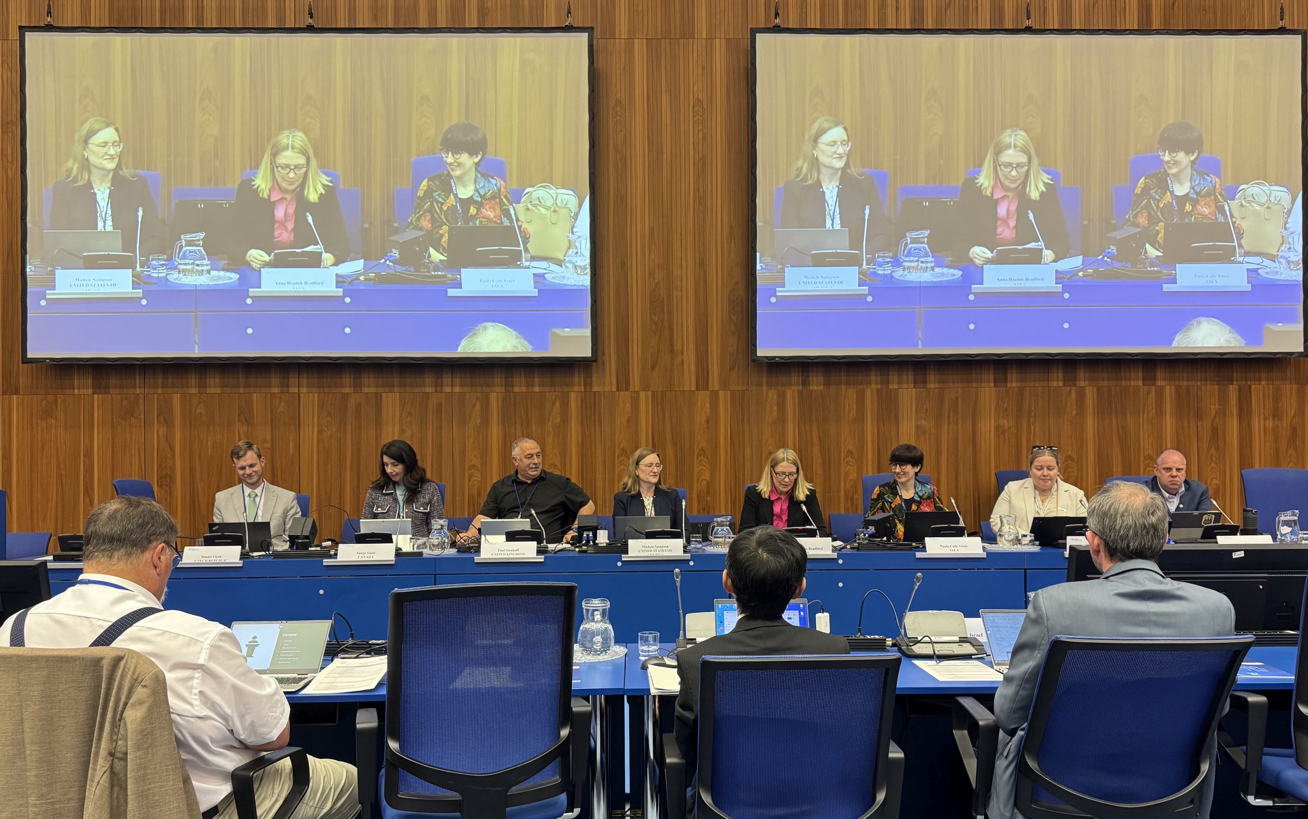 SMR RF Chairs, Working Group Chairs and Scientific Secretariat at the Opening Plenary, 04 May 2026